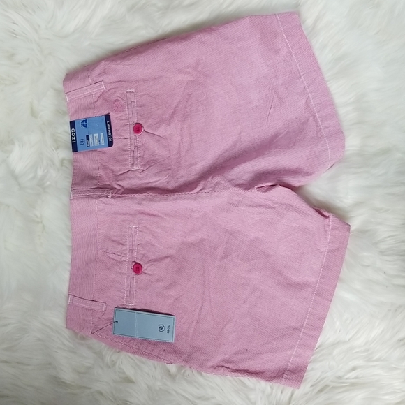 Izod pink shorts with white stripes Size 10 - Picture 1 of 11